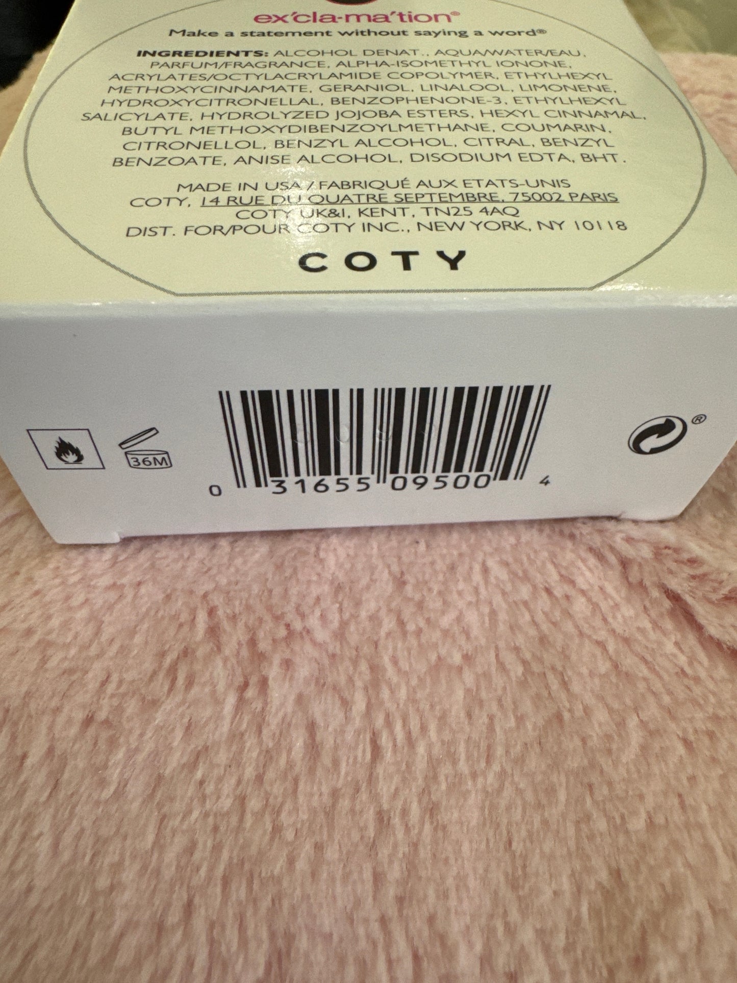 Exclamation W 1.7 Col. Spray