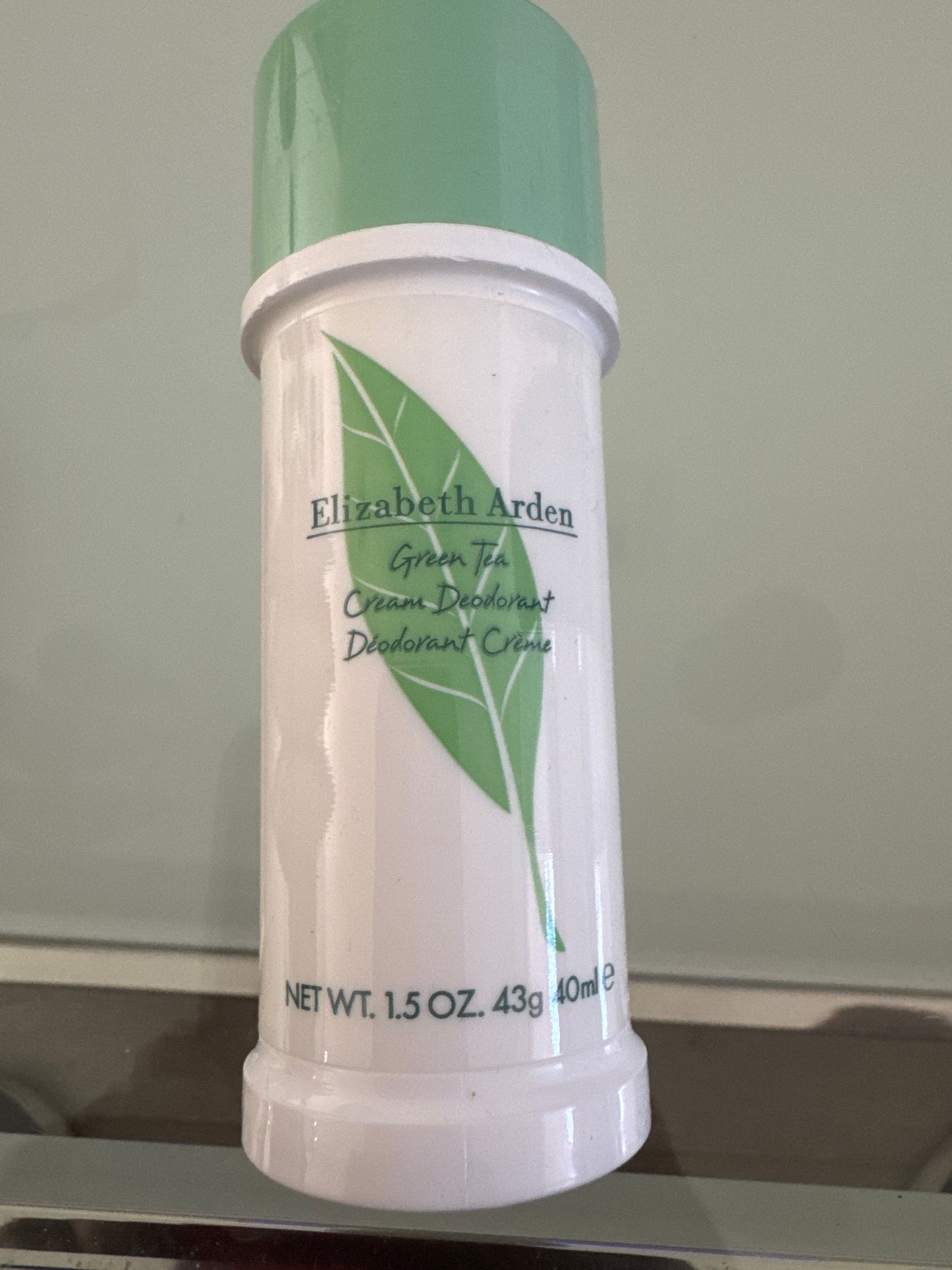 Green Tea cream deodorant W 1.5 Oz.