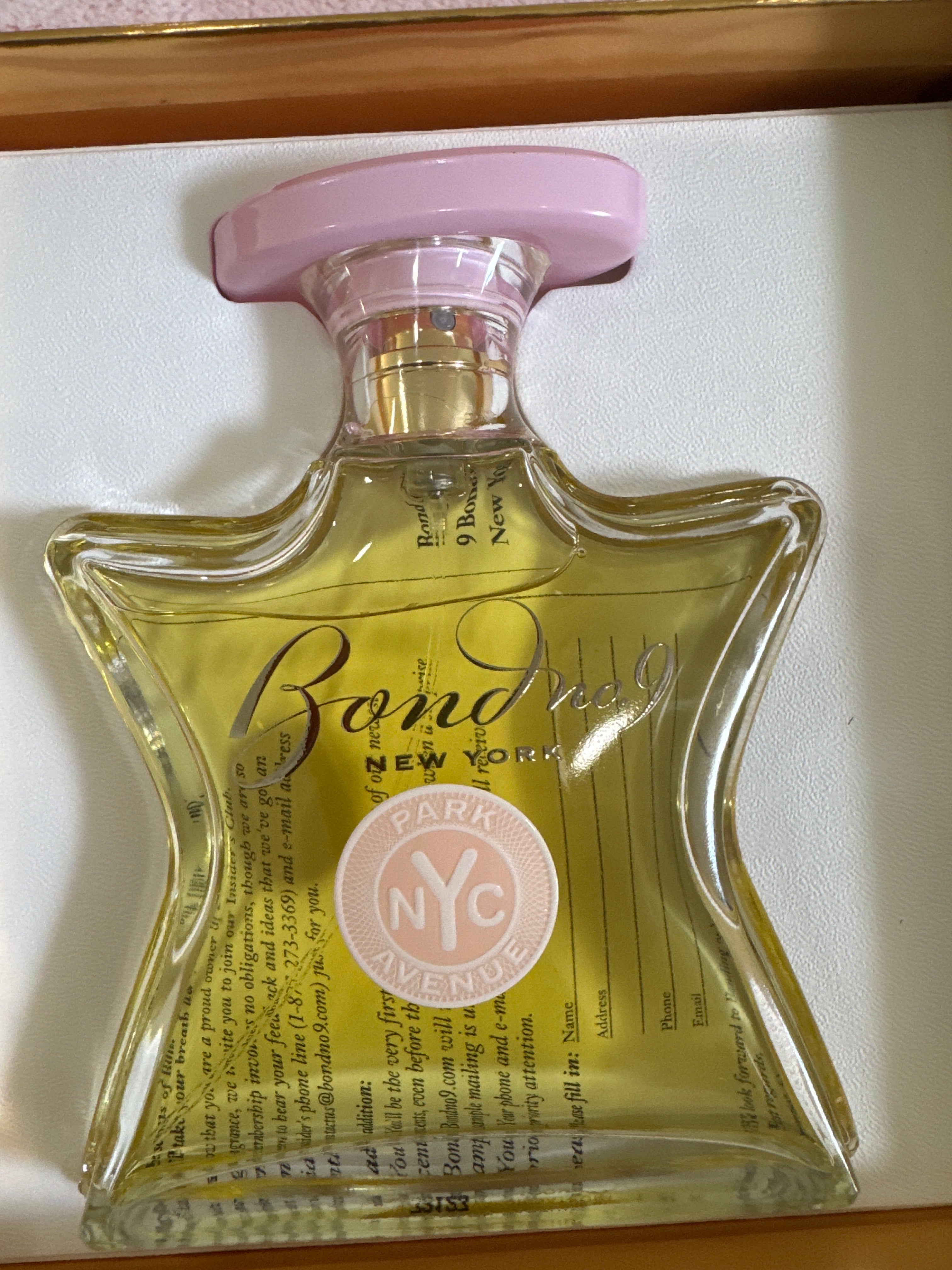 Bond No.9 Park Avenue W 3.4 EDP spray